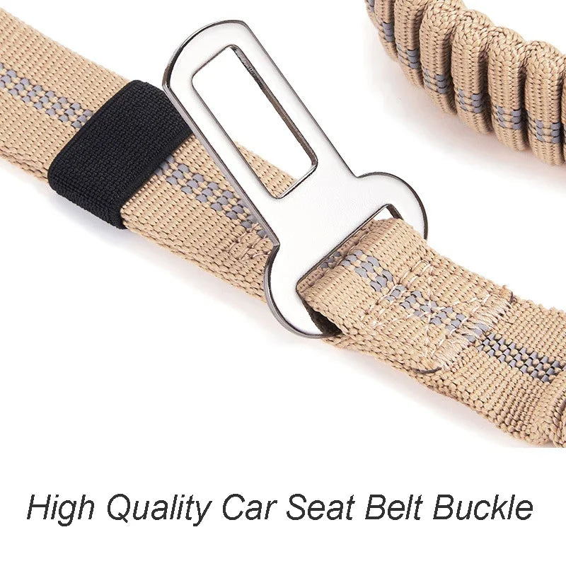 Road Guard Bungee Adjustable Dog Car Safety Leash