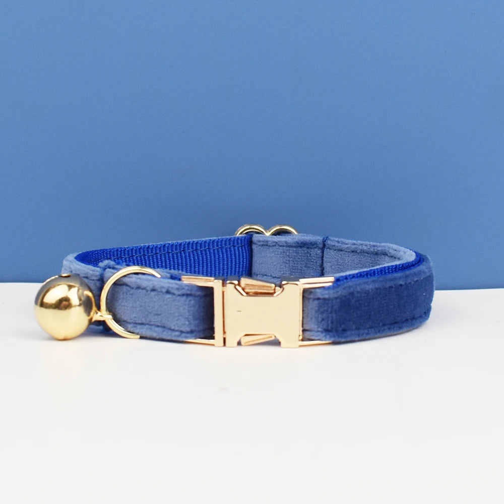 Stylish Bow Charm Collar Elegant Pet Collar for Dogs & Cats