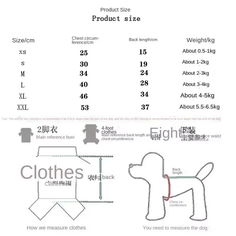 Paw Sweater Cozy Dog & Cat Winter Pet Sweater