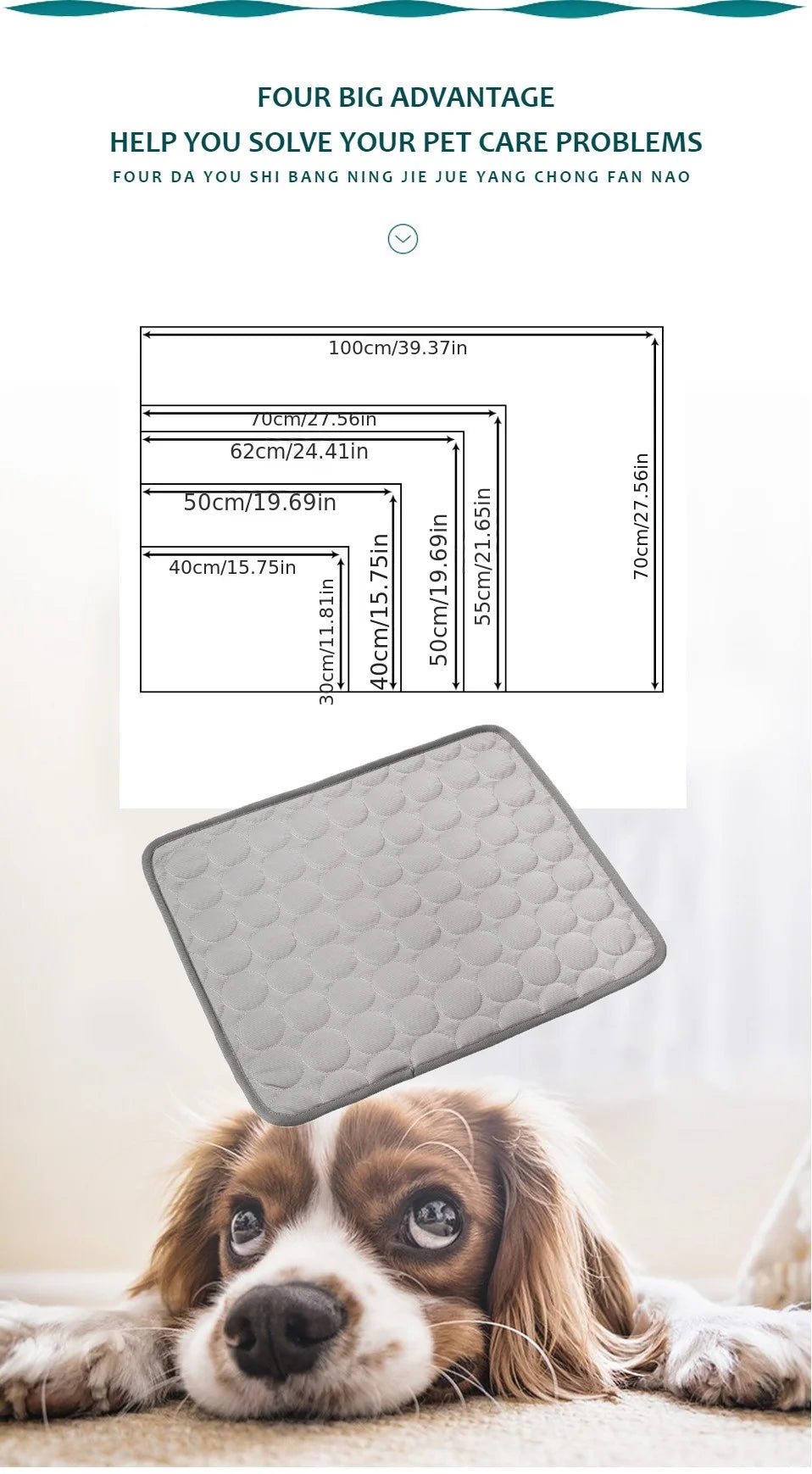 CoolPaw™ Mat
ChillPup™ Mat
FrostPaw™
PawCool™
IceNap