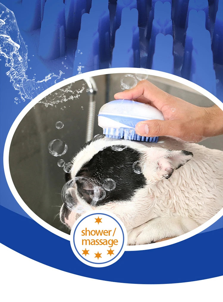 Spa Paw Brush Gentle Grooming Brush for Dogs &amp; Cats