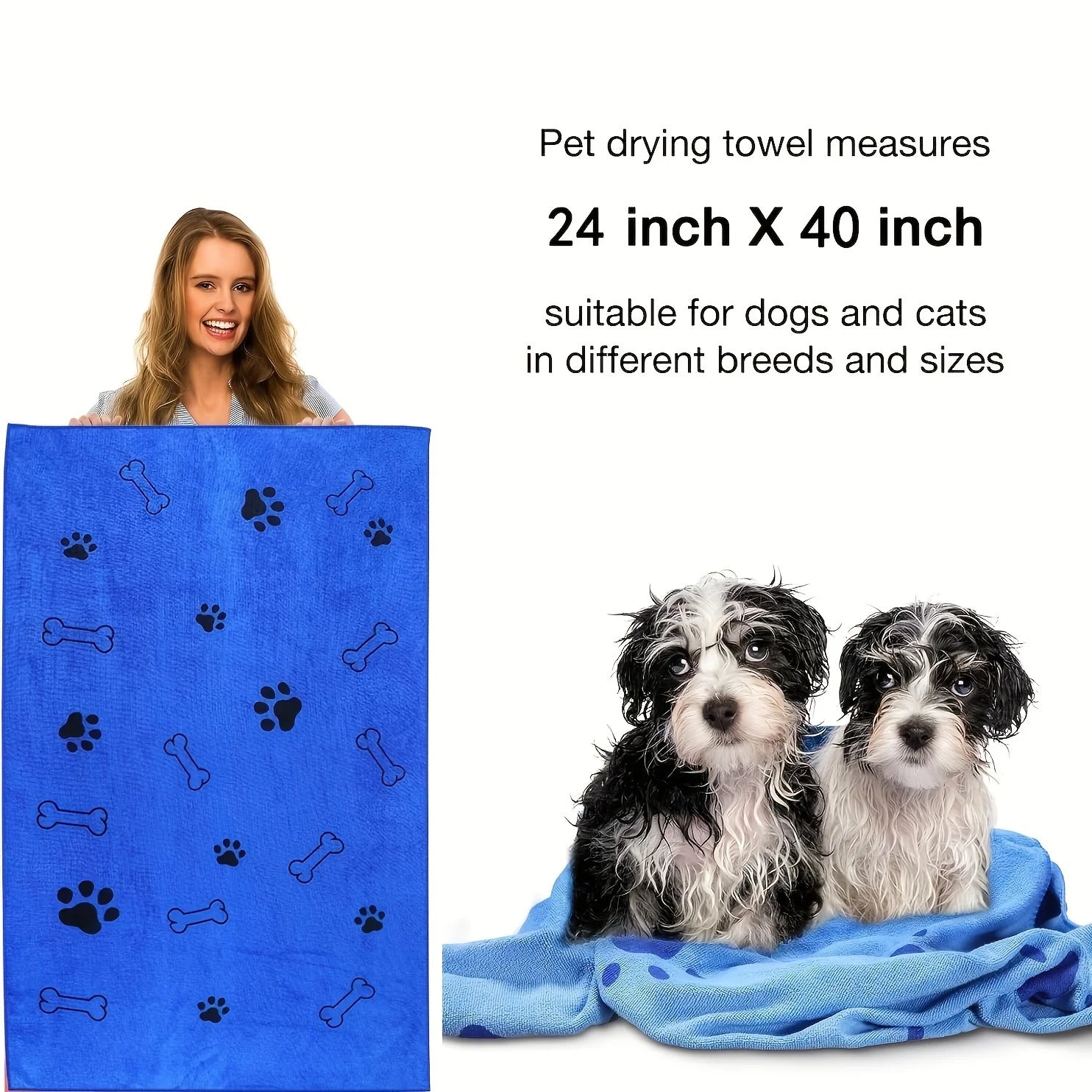 Snappy Towel Quick Dry Microfiber Hair Towel