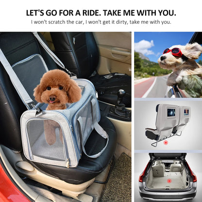 Cozy Cabin Pet Bag Comfortable Travel Carrier for Dogs &amp; Cats