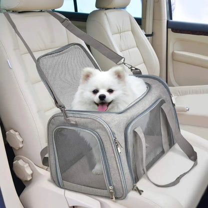 Cozy Cabin Pet Bag Comfortable Travel Carrier for Dogs &amp; Cats