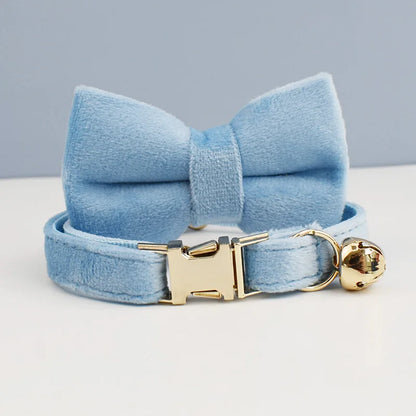 Stylish Bow Charm Collar Elegant Pet Collar for Dogs &amp; Cats