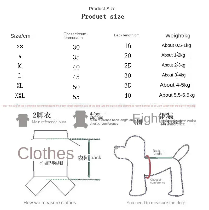 Paw Sweater Cozy Dog &amp; Cat Winter Pet Sweater