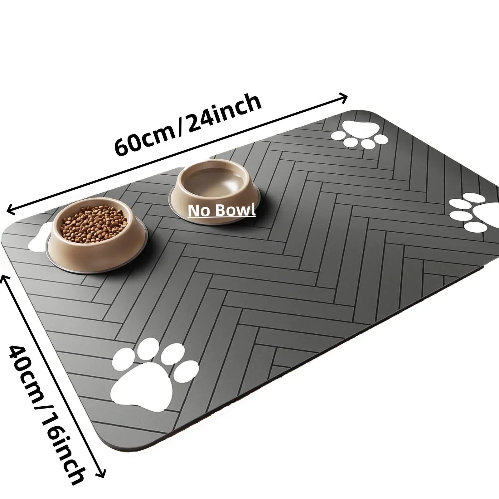 Paw Dry Mat Super Absorbent Mat for Wet Dog &amp; Cat Paws