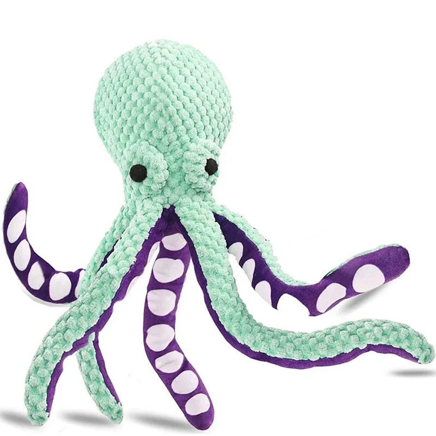 Paw Buddy Octo Plush Octopus Toy for Dogs &amp; Cats