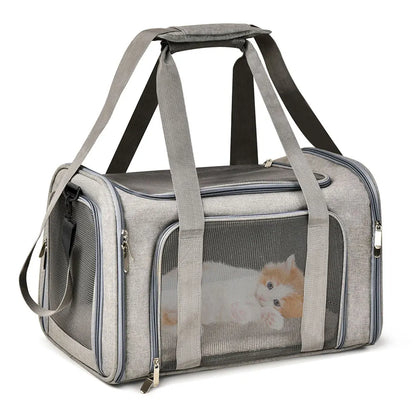 Cozy Cabin Pet Bag Comfortable Travel Carrier for Dogs &amp; Cats