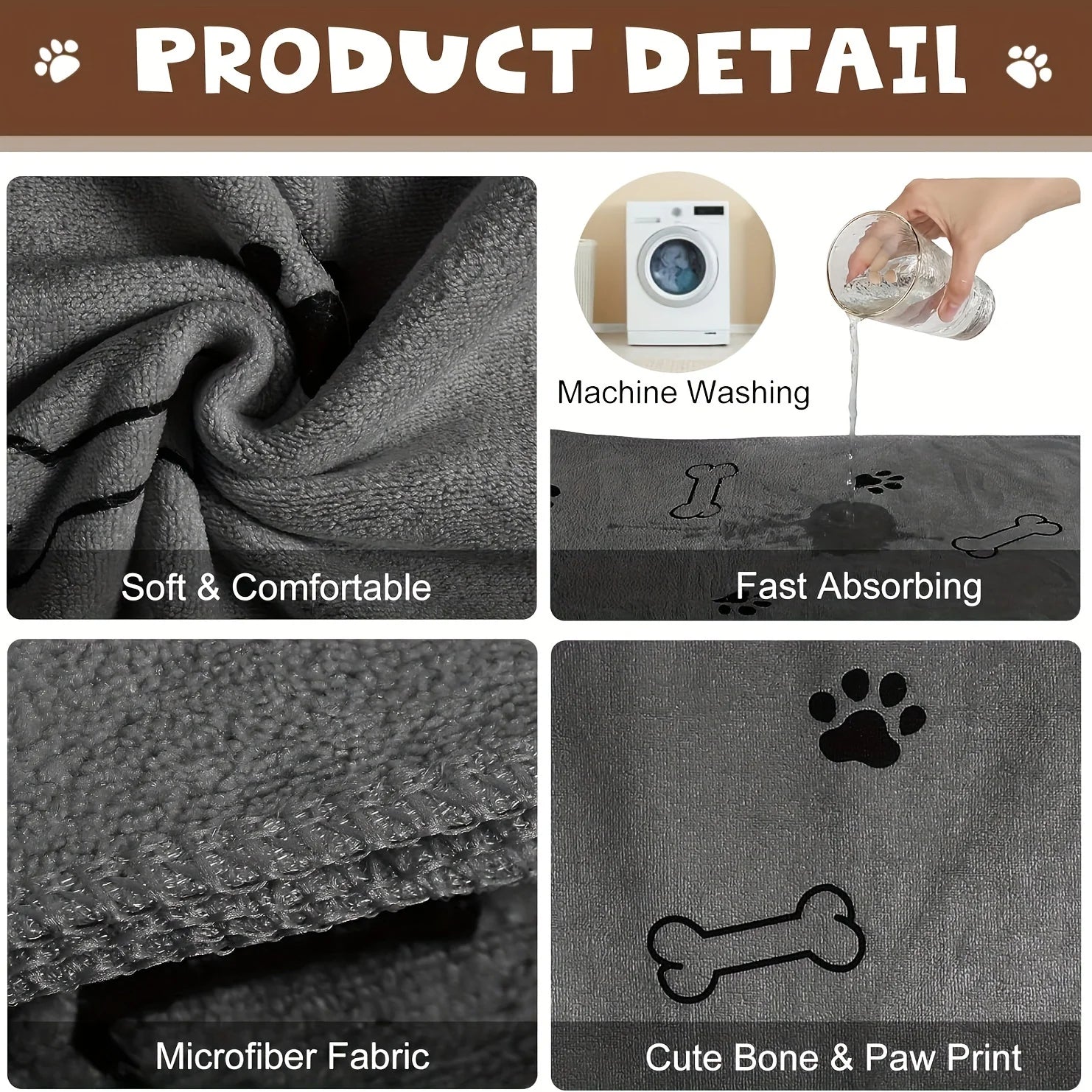 Snappy Towel Quick Dry Microfiber Hair Towel