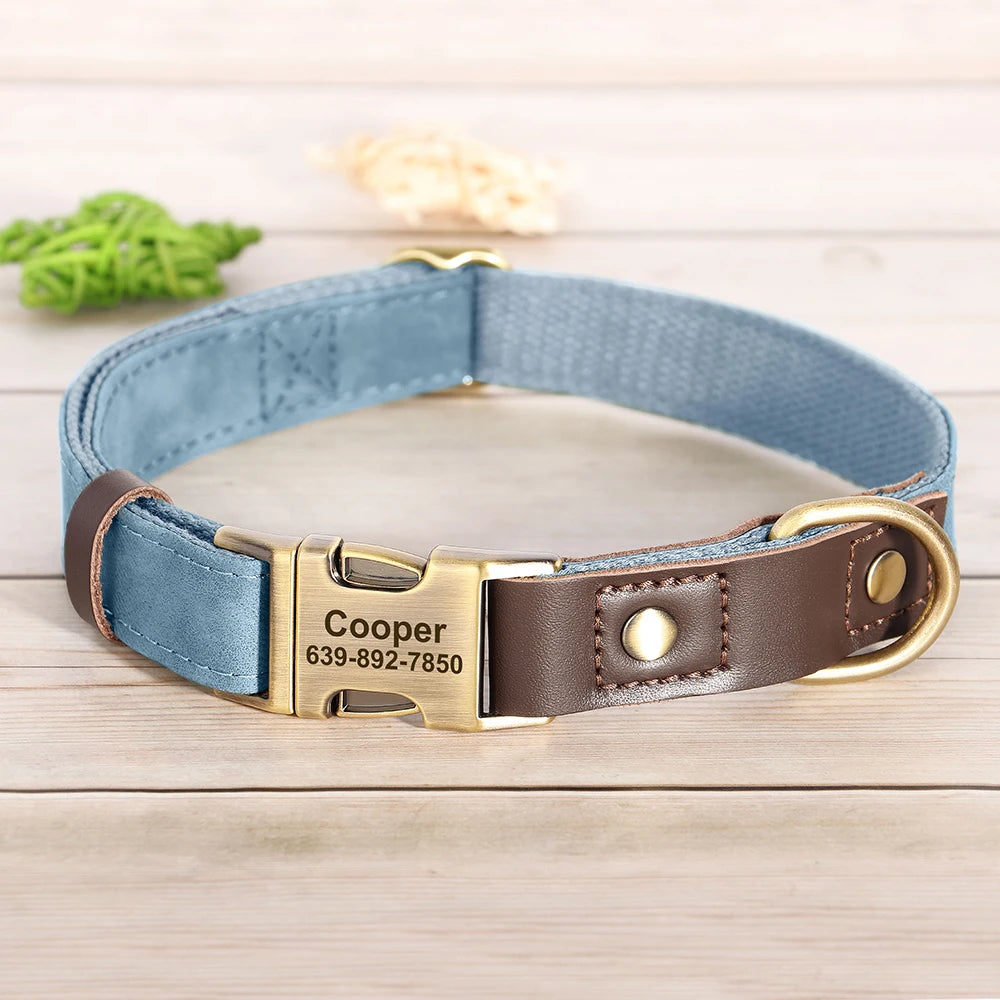 ID Paw Leather Personalized Leather Pet ID Tag