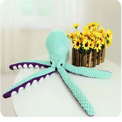 Paw Buddy Octo Plush Octopus Toy for Dogs &amp; Cats