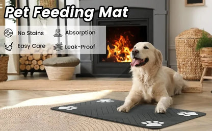 Paw Dry Mat Super Absorbent Mat for Wet Dog &amp; Cat Paws