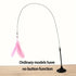 Feather Chime Wand Interactive Cat Teaser Toy