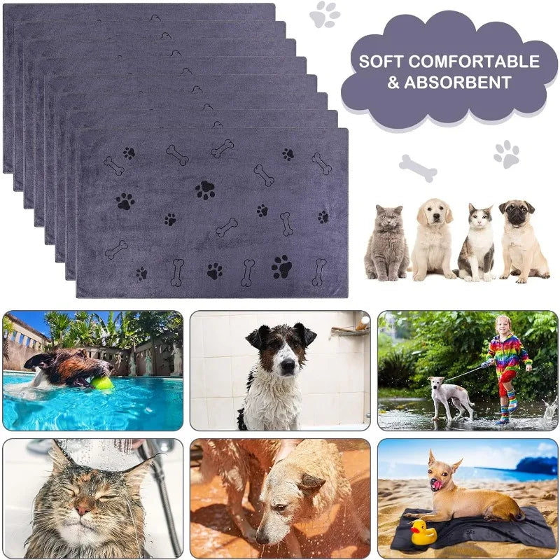 Snappy Towel Quick Dry Microfiber Hair Towel
