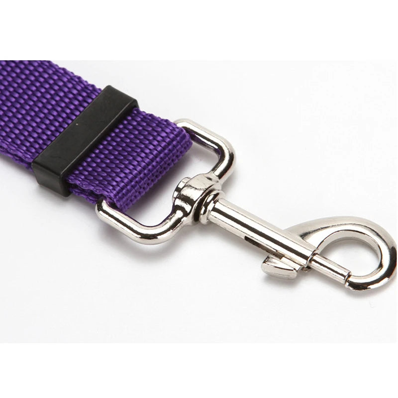 Dual Safe Car Lead Double-Protection Dog Travel Lead