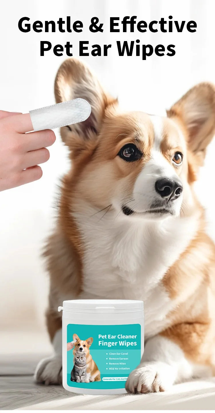 Ear Ease Pet Care Gentle Ear Care Solutions for Dogs &amp; Cats