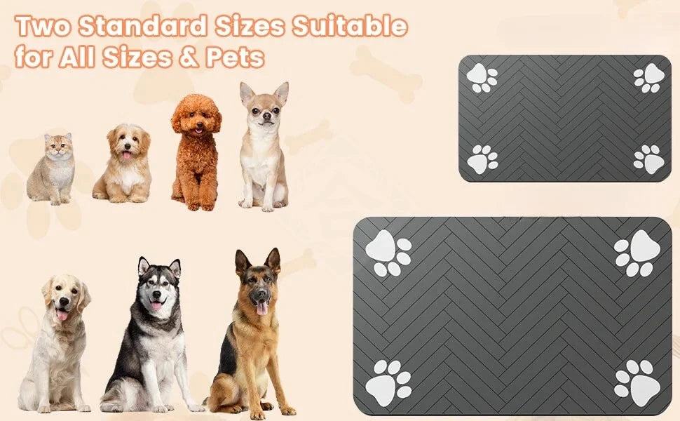 Paw Dry Mat Super Absorbent Mat for Wet Dog &amp; Cat Paws