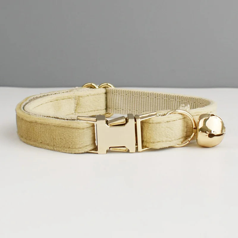 Stylish Bow Charm Collar Elegant Pet Collar for Dogs &amp; Cats