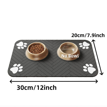 Paw Dry Mat Super Absorbent Mat for Wet Dog &amp; Cat Paws