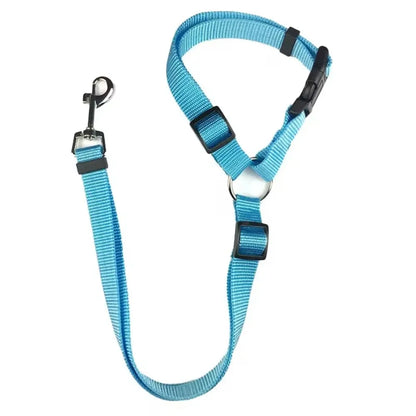 Dual Safe Car Lead Double-Protection Dog Travel Lead