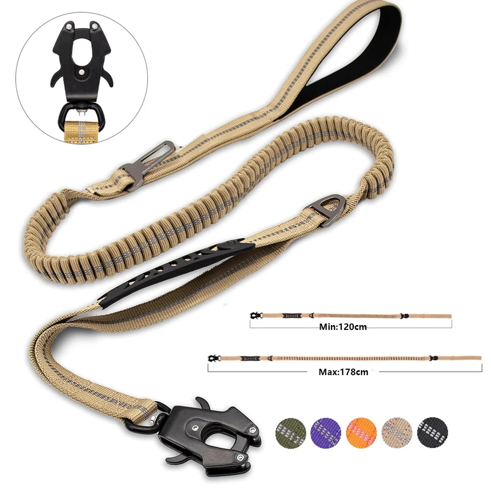 Road Guard Bungee Adjustable Dog Car Safety Leash