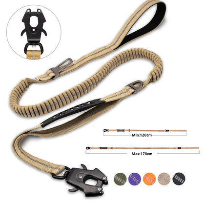 Road Guard Bungee Adjustable Dog Car Safety Leash